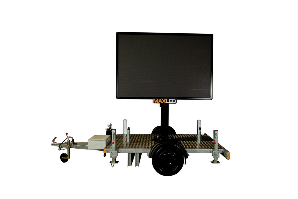 Écran LED Refurbished sur remorque de Maxled